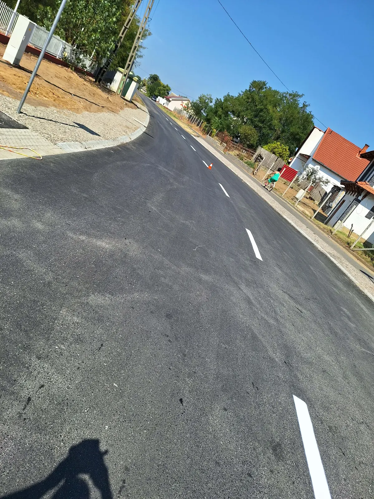 Parkolófestés és útfestés referencia munka 4 - profi kivitelezés